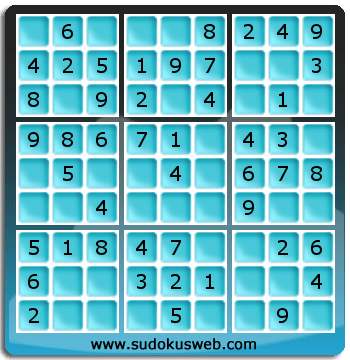 Sudoku de Niveau Très Facile