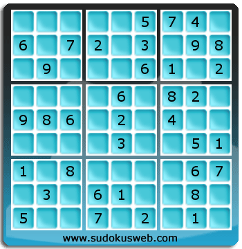 Sudoku von einfacher höhe Sudoku von einfacher höhe