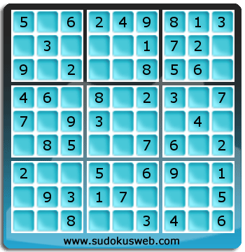 Sudoku de Nivel Muy Fácil