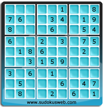 Sudoku von einfacher höhe