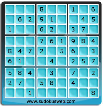 Nivel Muito Facil de Sudoku