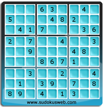 Nivel Facil de Sudoku