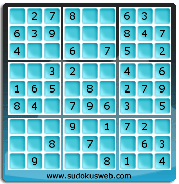 Sudoku de Nivel Muy Fácil