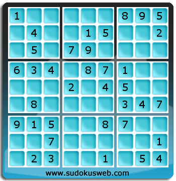 Nivel Facil de Sudoku