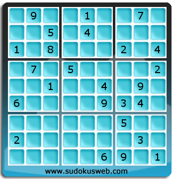 Sudoku von Fachmännischer höhe