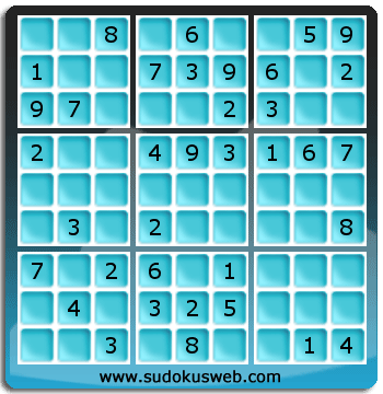 Sudoku de Niveau Facile Sudoku de Niveau Facile