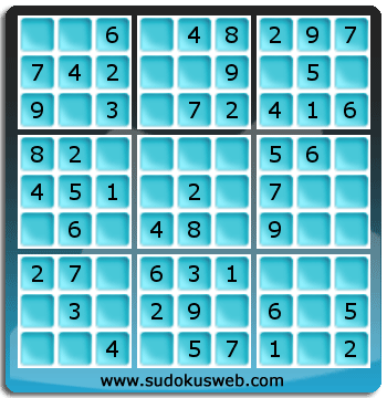 Sudoku de Niveau Très Facile