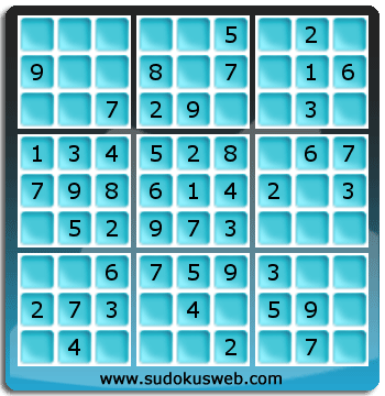 Sudoku de Niveau Très Facile Sudoku de Niveau Très Facile