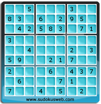 Sudoku de Niveau Facile Sudoku de Niveau Facile