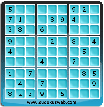 Sudoku de Niveau Moyen Sudoku de Niveau Moyen