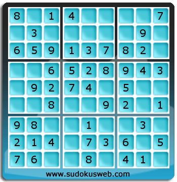 Sudoku von sehr einfacher höhe