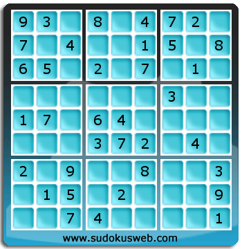 Sudoku von einfacher höhe