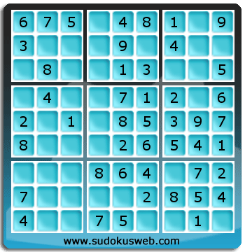 Sudoku von sehr einfacher höhe