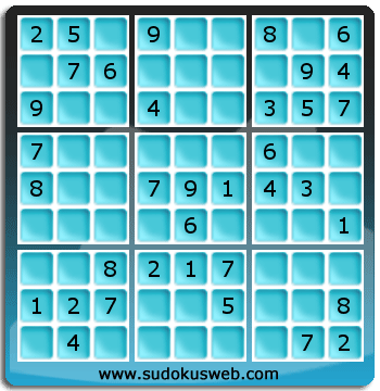 Sudoku von einfacher höhe