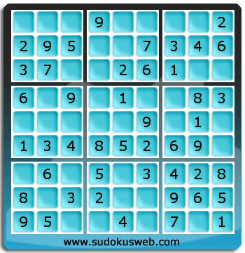 Sudoku de Niveau Très Facile Sudoku de Niveau Très Facile