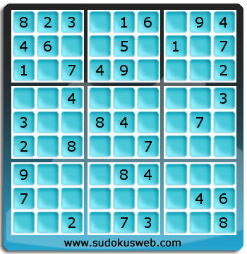 Sudoku de Niveau Facile Sudoku de Niveau Facile