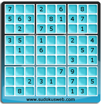 Sudoku von einfacher höhe