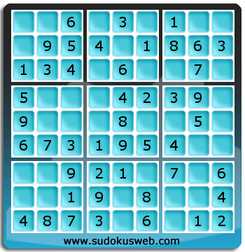 Nivel Muito Facil de Sudoku