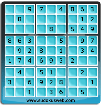 Sudoku de Niveau Très Facile Sudoku de Niveau Très Facile