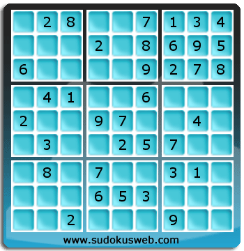 Sudoku de Niveau Facile Sudoku de Niveau Facile