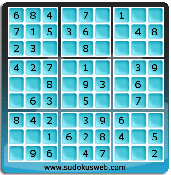 Sudoku de Niveau Très Facile Sudoku de Niveau Très Facile