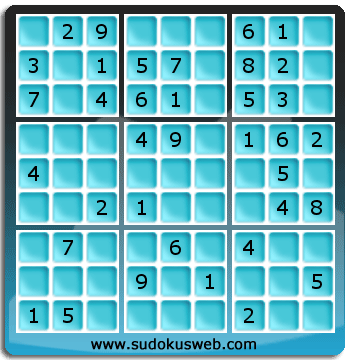 Sudoku de Niveau Facile Sudoku de Niveau Facile