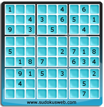 Sudoku de Niveau Moyen Sudoku de Niveau Moyen