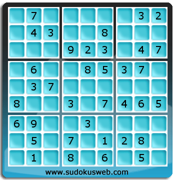 Sudoku de Niveau Facile Sudoku de Niveau Facile