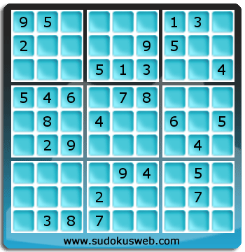 Sudoku de Niveau Moyen Sudoku de Niveau Moyen