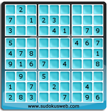 Sudoku de Niveau Facile Sudoku de Niveau Facile