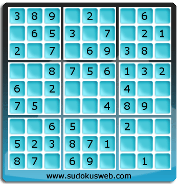 Nivel Muito Facil de Sudoku