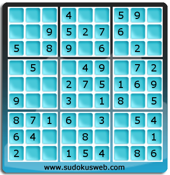 Sudoku de Niveau Très Facile Sudoku de Niveau Très Facile