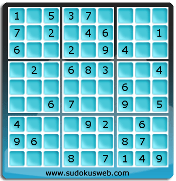 Sudoku de Niveau Facile Sudoku de Niveau Facile