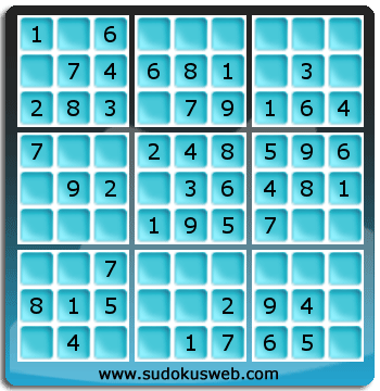 Sudoku von sehr einfacher höhe