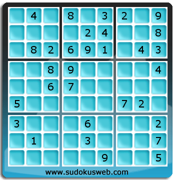 Sudoku de Niveau Moyen Sudoku de Niveau Moyen
