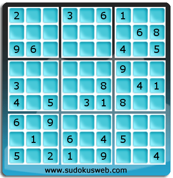 Sudoku von mittelmässiger höhe