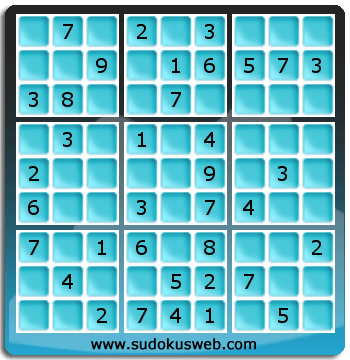 Sudoku de Niveau Facile Sudoku de Niveau Facile