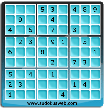 Sudoku de Niveau Moyen Sudoku de Niveau Moyen