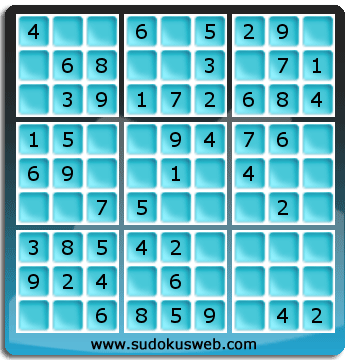 Sudoku de Nivel Muy Fácil