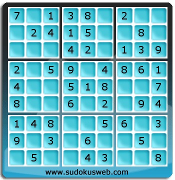 Sudoku de Nivel Muy Fácil