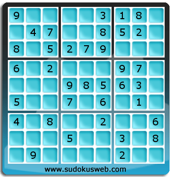 Sudoku de Nivel Fácil Sudoku de Nivel Fácil