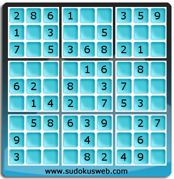 Sudoku de Nivel Muy Fácil Sudoku de Nivel Muy Fácil