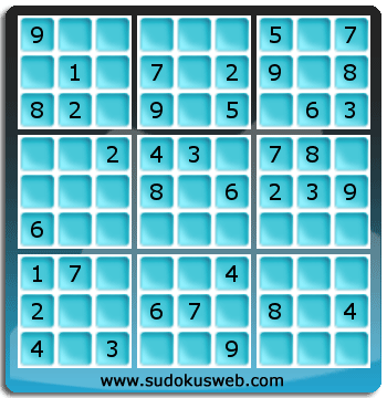 Sudoku de Nivel Fácil Sudoku de Nivel Fácil