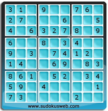 Sudoku de Nivel Muy Fácil