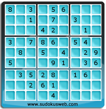 Sudoku von einfacher höhe