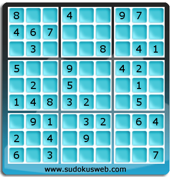 Sudoku de Niveau Facile Sudoku de Niveau Facile