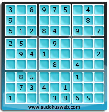 Sudoku von einfacher höhe