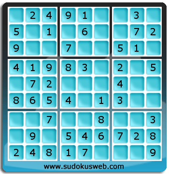 Sudoku de Niveau Très Facile