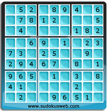 Sudoku von sehr einfacher höhe