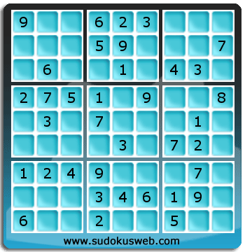 Sudoku von einfacher höhe